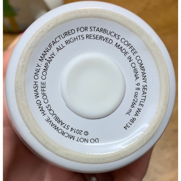 Starbucks 2014 “Oh What Fun” 9oz Ceramic Travel Mug - Picture 3 of 4